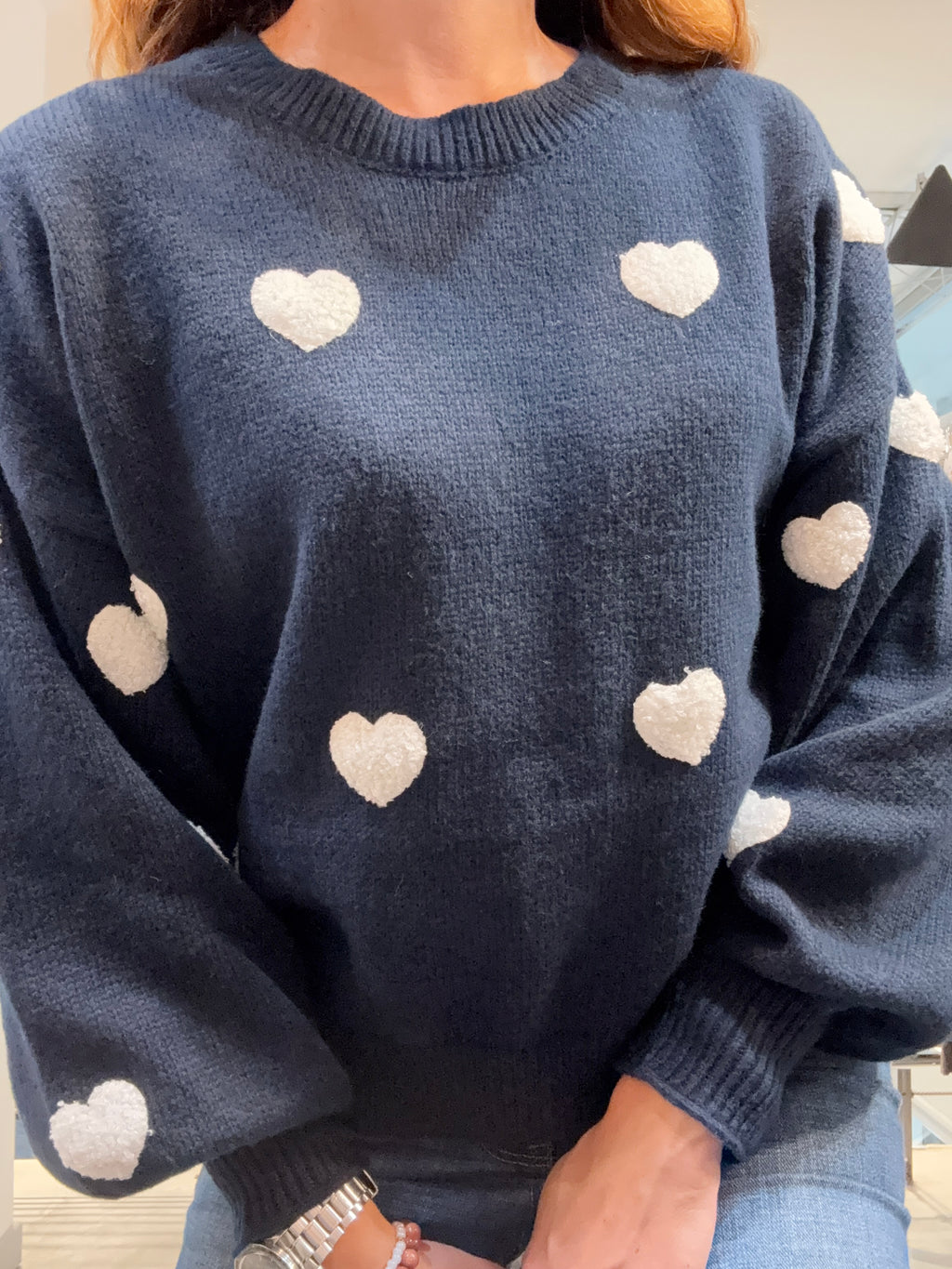 Pull Cuori Molly Bracken