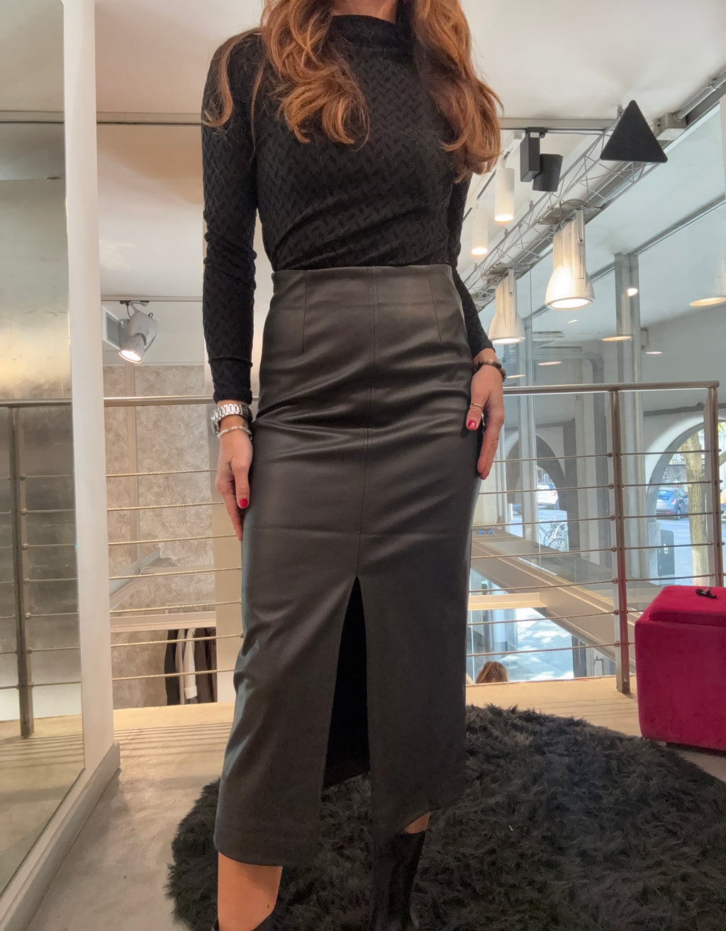 Gonna Ecopelle Vero Moda