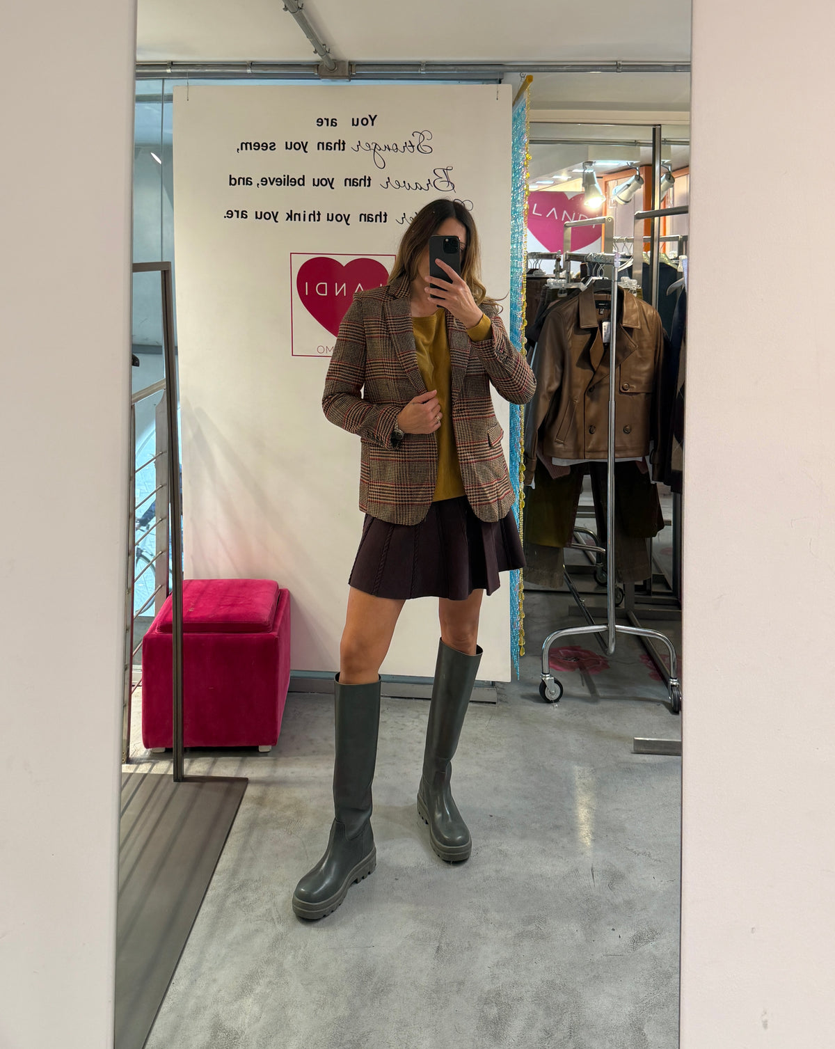 Blazer Pieds de Poule Vero Moda