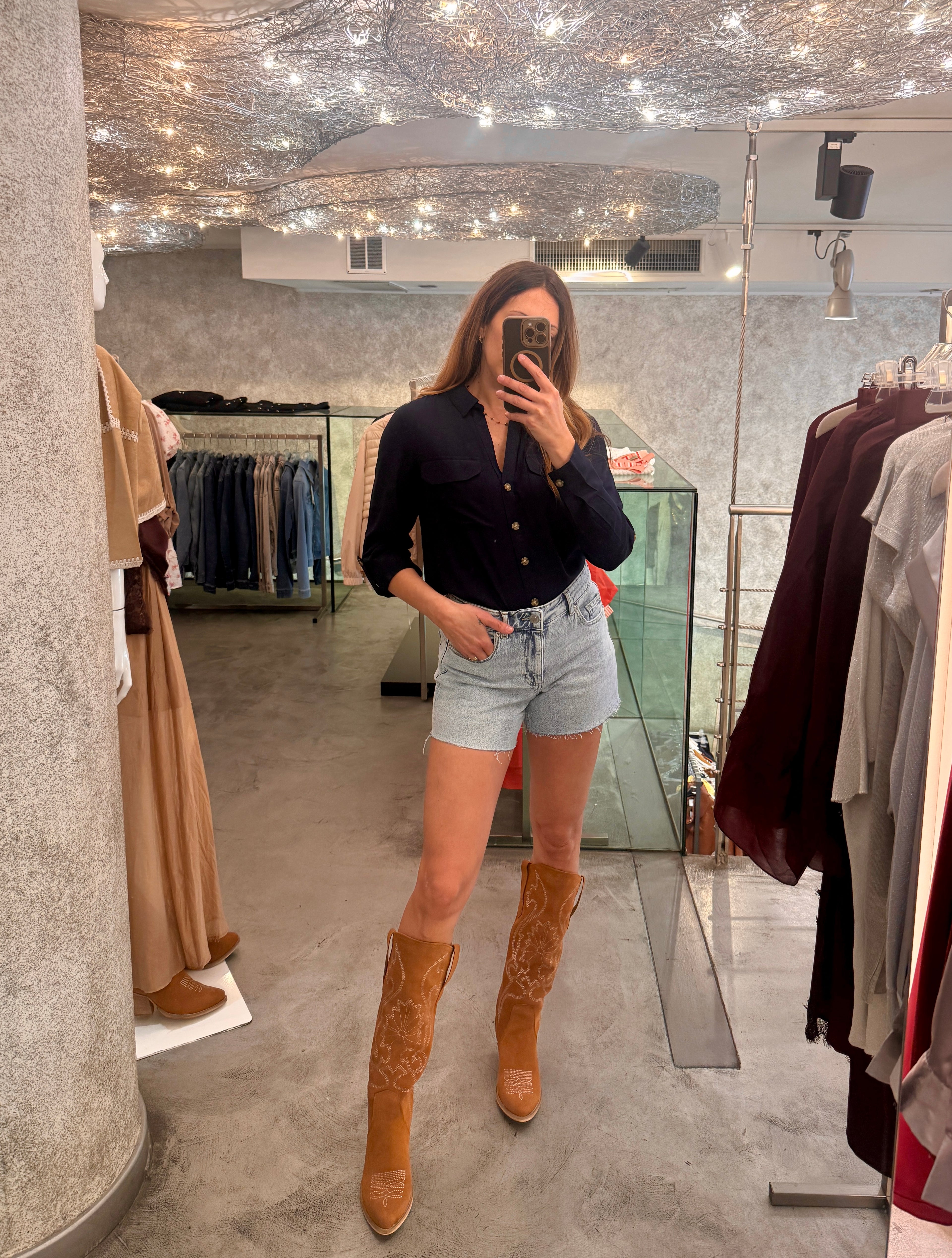 Shorts Sfrangiato Vero Moda