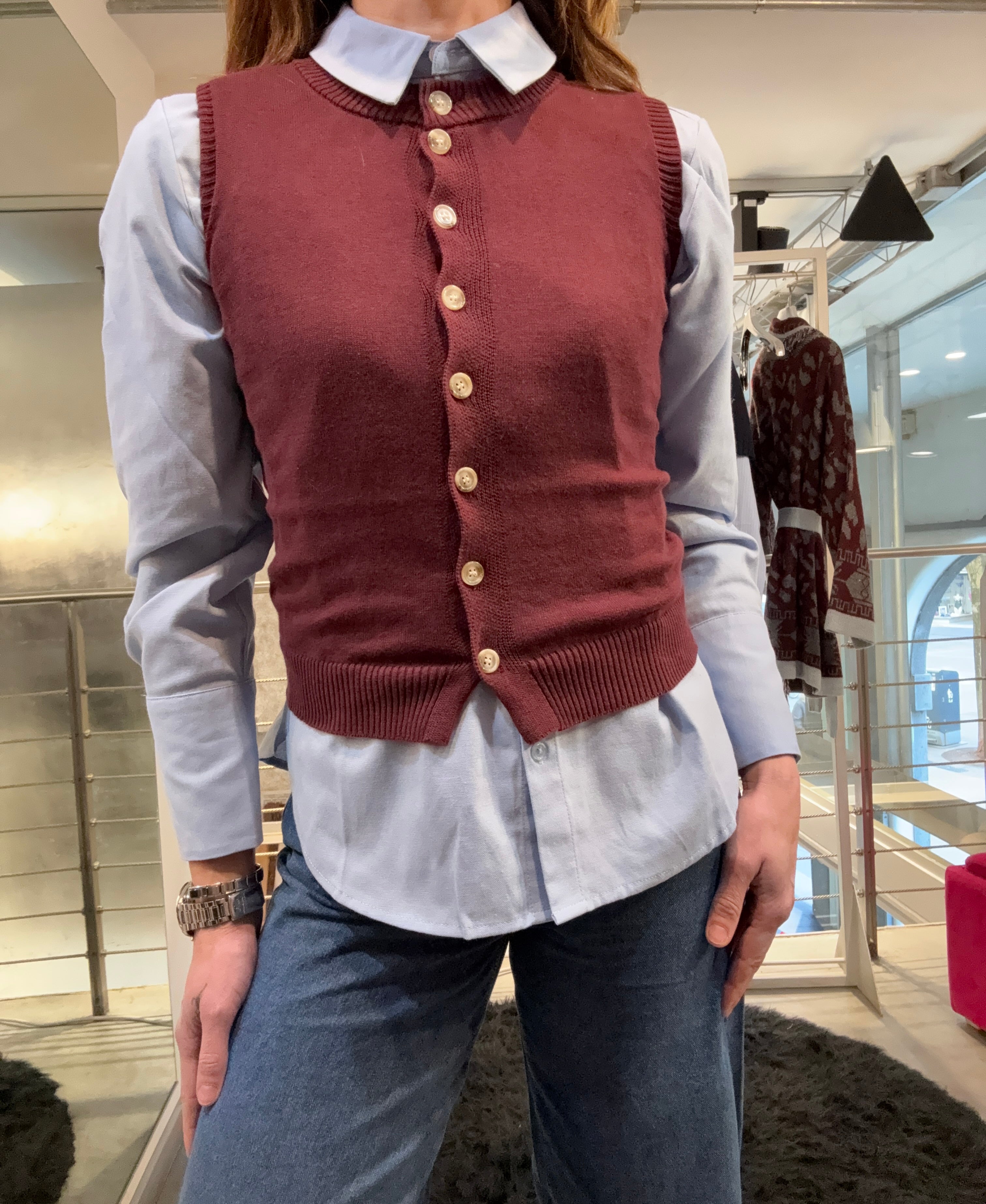Gilet Bottoni Vero Moda