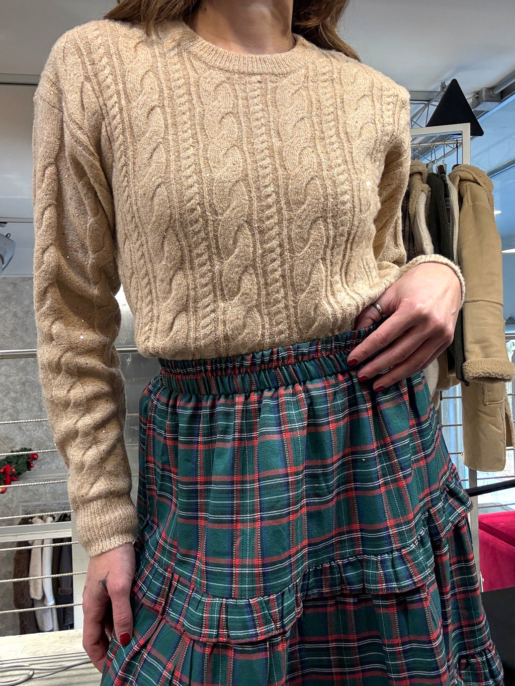 Pull Paillettes Mark Up