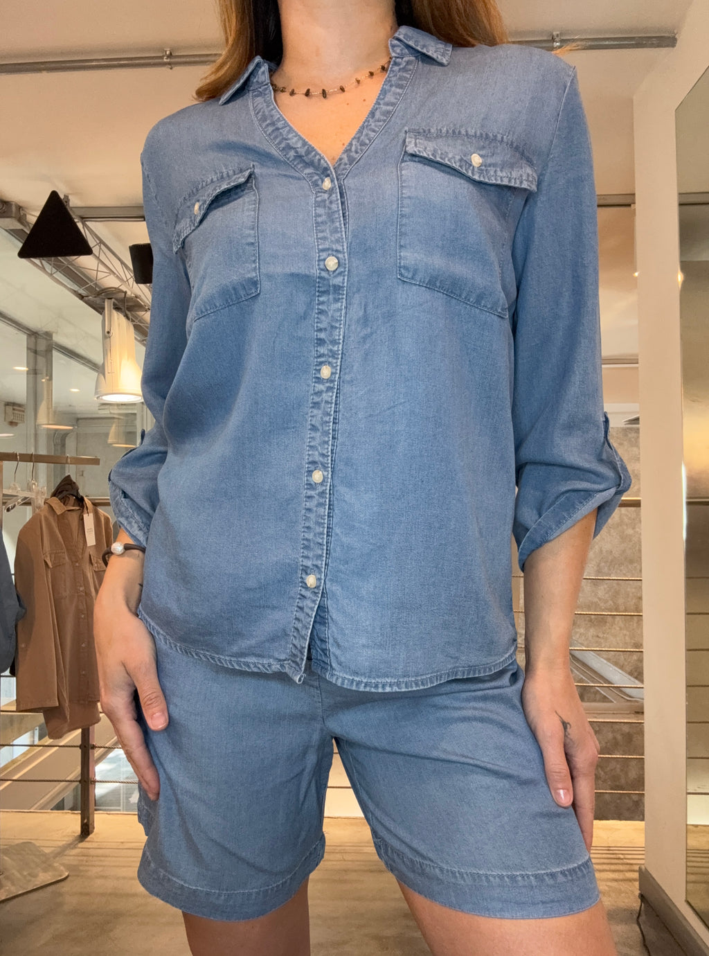 Camicia Tencel Vero Moda