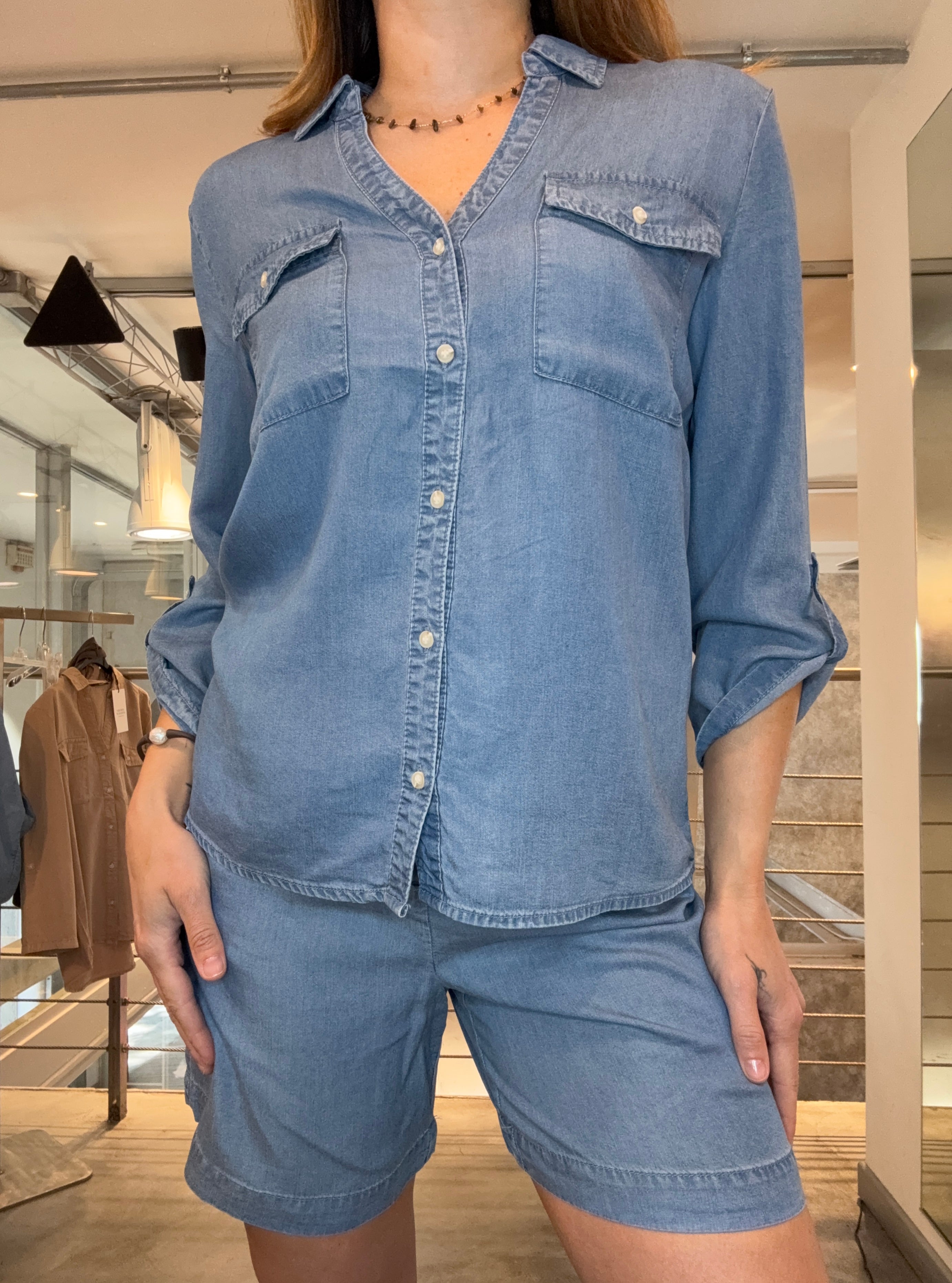 Camicia Tencel Vero Moda
