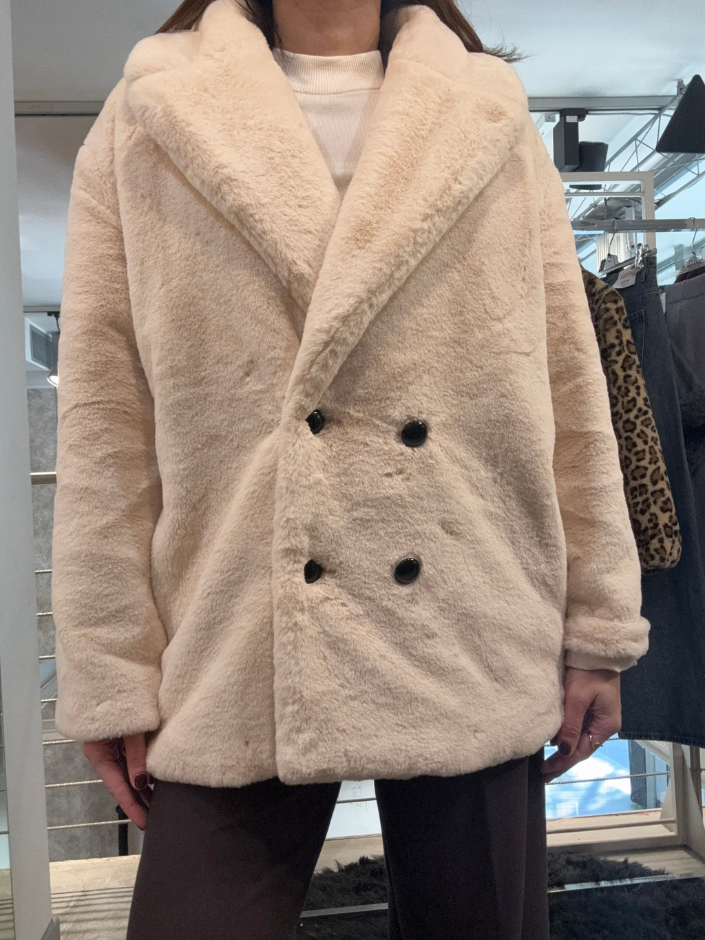 Ecopelliccia Doppio petto Molly Bracken