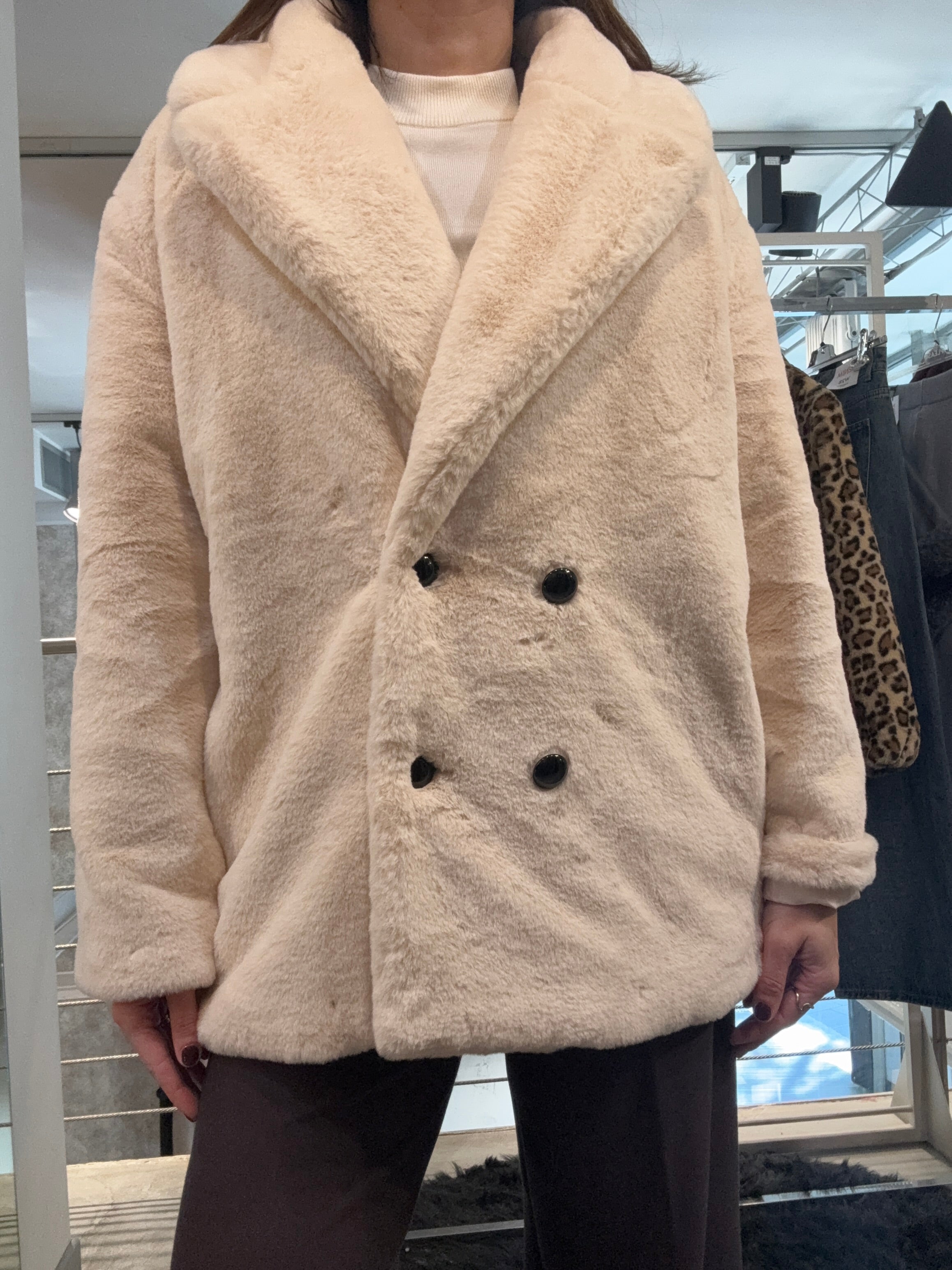 Ecopelliccia Doppio petto Molly Bracken